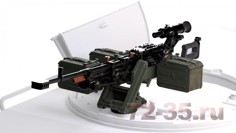 Крупнокалиберный пулемет "Корд" на установке 6У16, для ГаЗ Тигр-М (СПН)