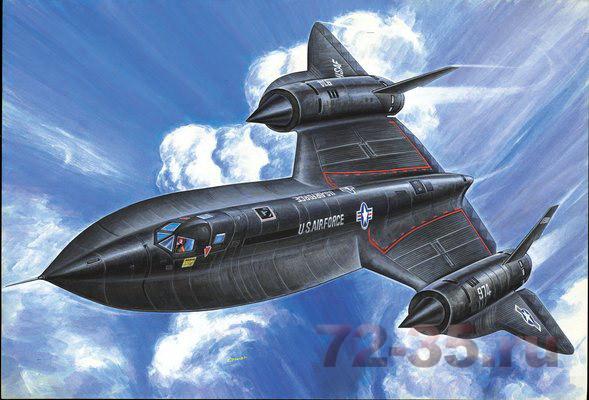 Сверхскоростной самолет Локхид SR-71 