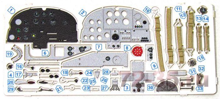 Ил-2 обр. 1941 г. Кабина (Звезда) цветные приборные доски 27j_enl.jpg