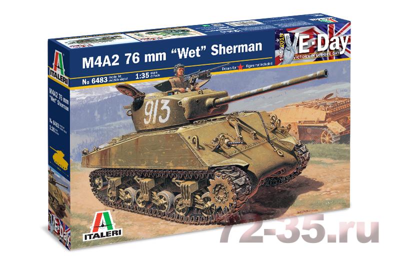 Танк M4A2 76mm "WET" Шерман