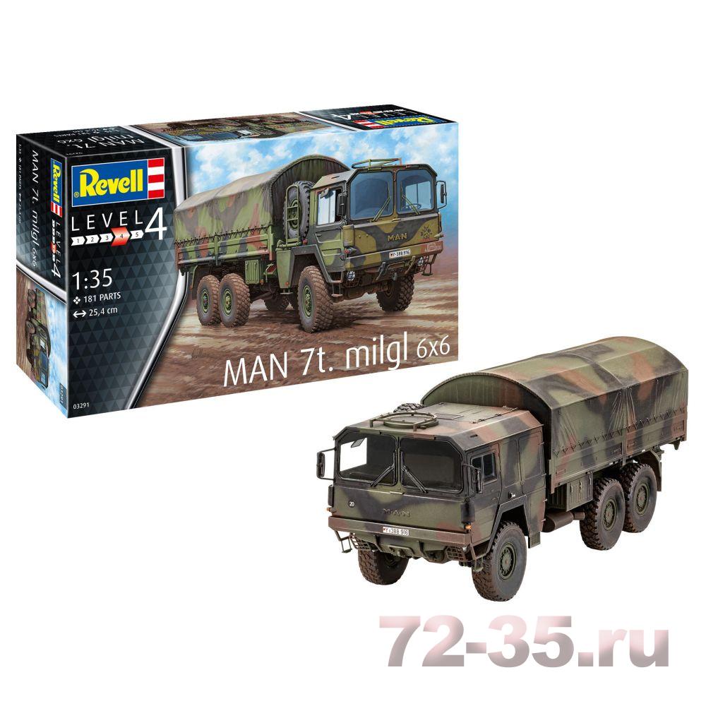 Военный грузовик MAN 7t Milgl