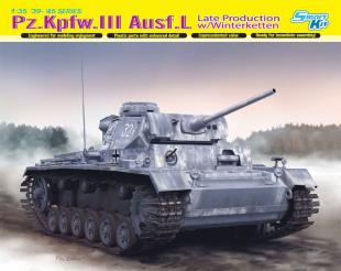 Танк Pz.Kpfw.III Ausf.L поздний на зимних траках