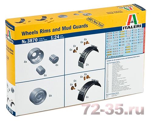 Набор Wheels Rims and Mud Guards