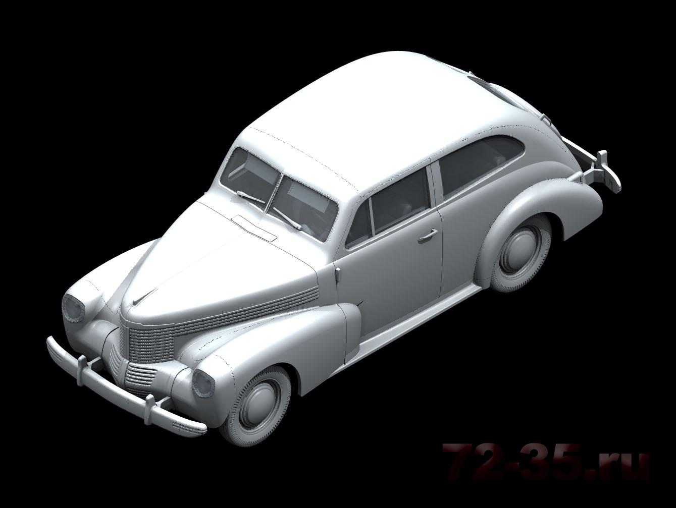 Kapitan 2-door Saloon, WWII German Staff Car icm35476_1.jpg