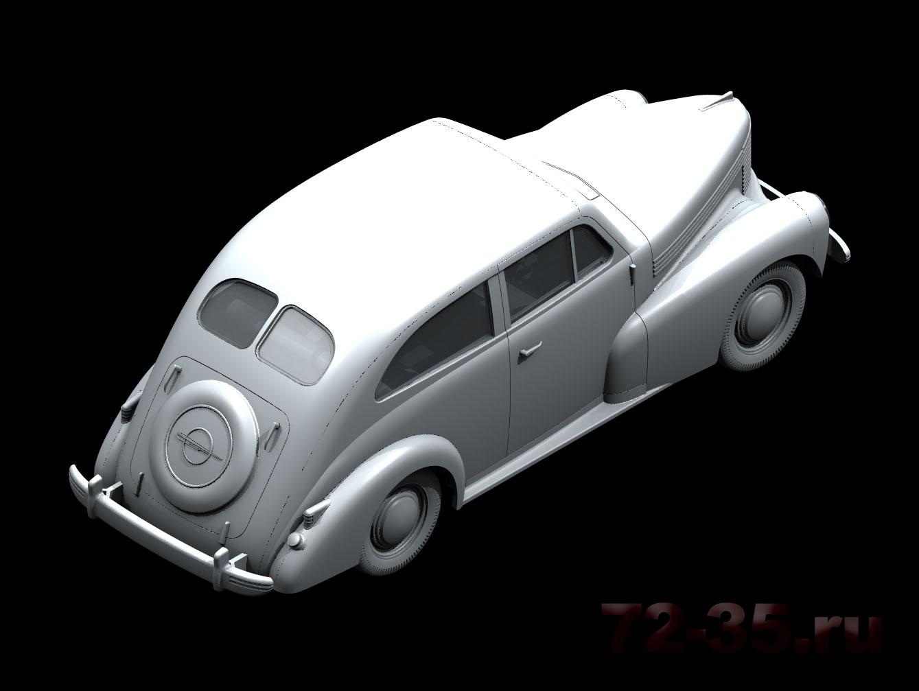 Kapitan 2-door Saloon, WWII German Staff Car icm35476_2.jpg