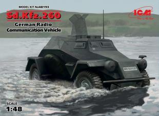 Германский бронеавтомобиль радиосвязи Sd.Kfz.260