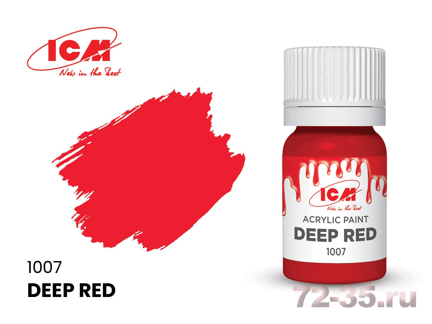 Краска ICM Глубокий красный (Deep Red)