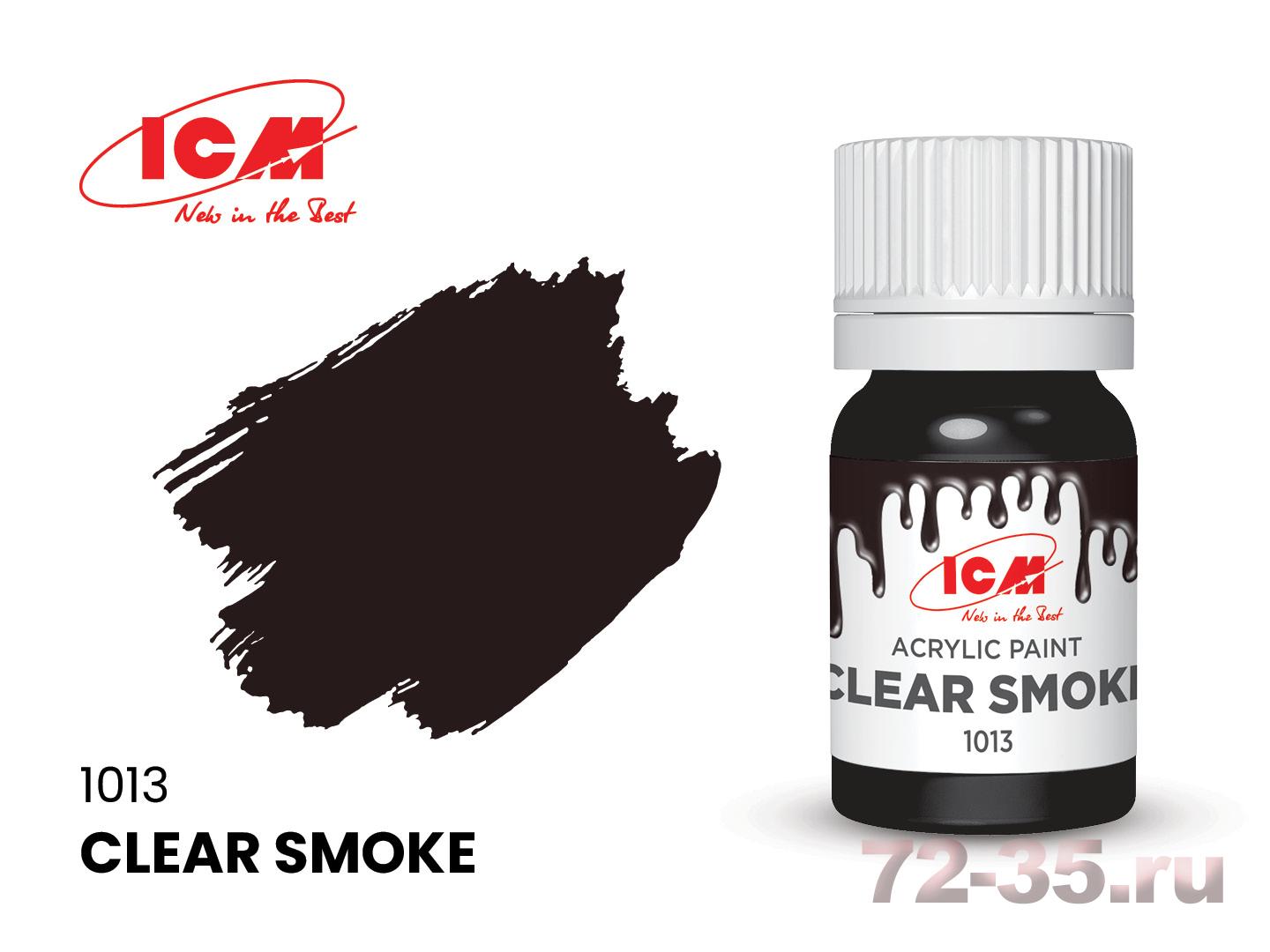 Краска ICM Прозрачный дым(Clear Smoke)