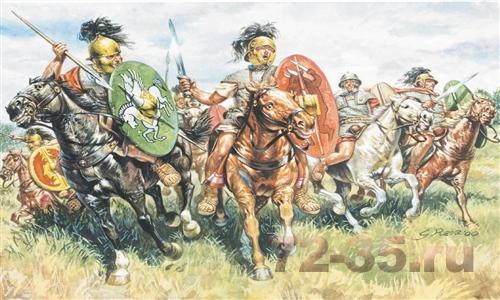Солдаты ROMAN CAVALRY (I-II CENTURY B.C.)