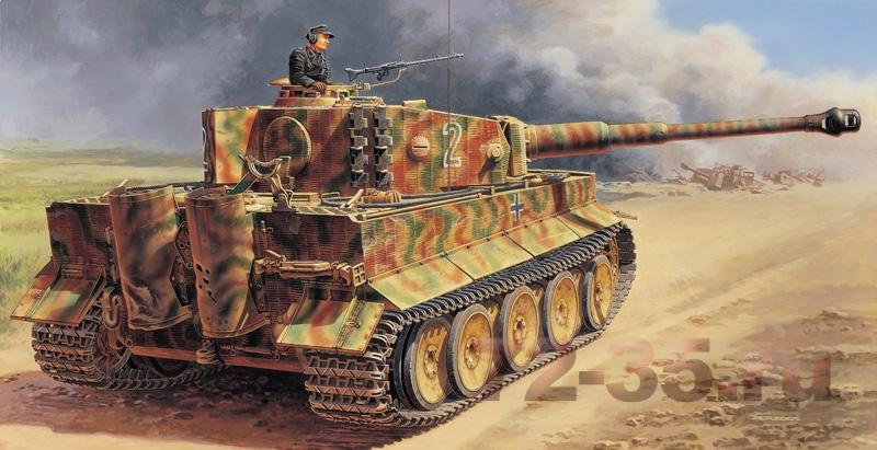 Танк Pz.Kpfw.VI Tiger I Ausf.E mid production